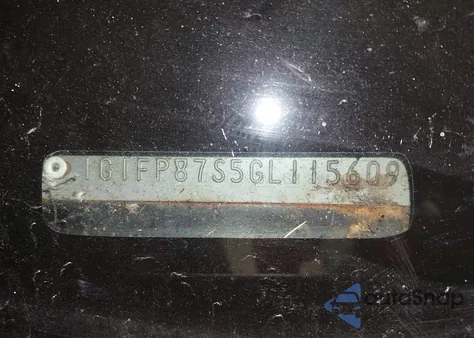 1986 Chevrolet Camaro z USA, uszkodzony, nr VIN 1G1FP87S5GL115609